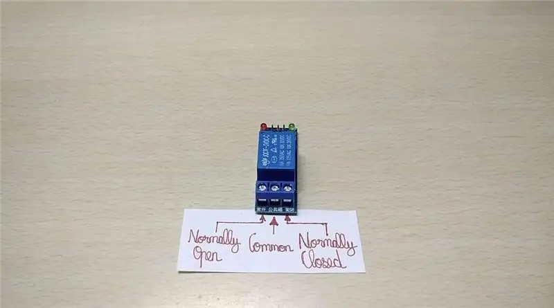 Mga Koneksyon sa pagitan ng Relay Module at Arduino at Iyong Load