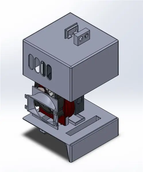 3D spausdintos dalys ir surinkimas