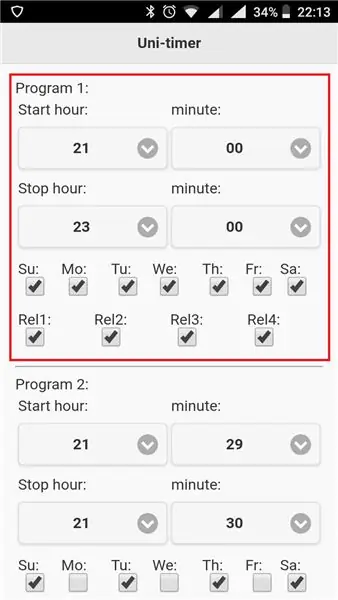 Timer universale - Controller per irrigatore