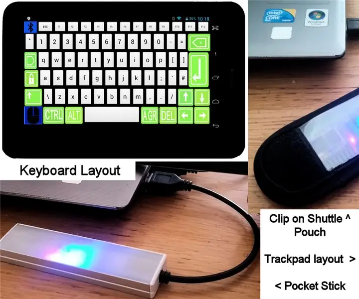 วิศวกร Buddy Bluetooth Kbd และเมาส์: 3 ขั้นตอน