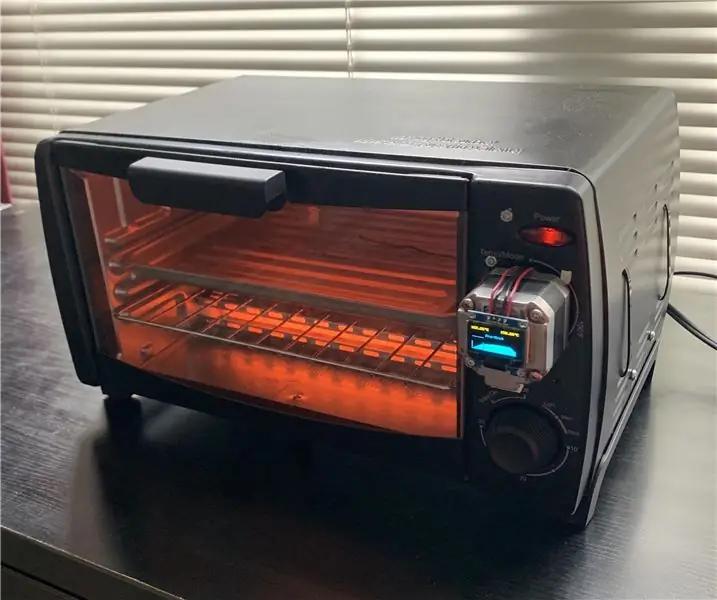 Horno de reflujo SMD automático de un horno tostador barato: 8 pasos (con imágenes)