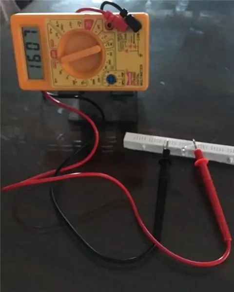 Identificación y soldadura de LED de trabajo