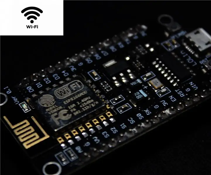 Anslut ESP8266 till WIFI -nätverket: 3 steg