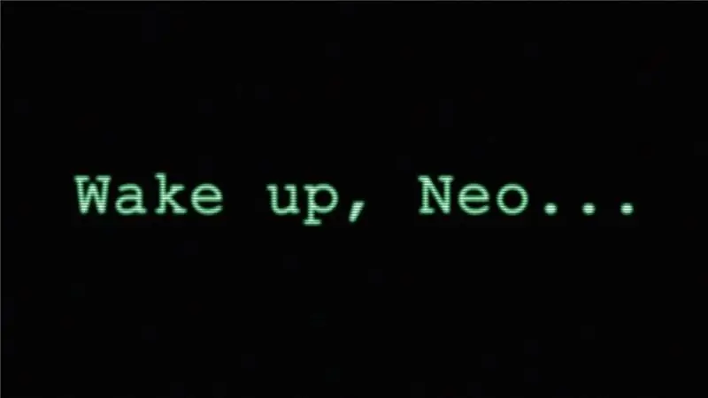 Martix Scene Wake Up Neo … Vbs