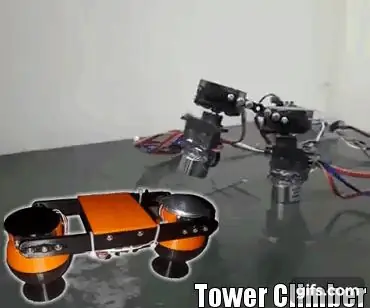 Tower Climb Helping Robot V1 - Two Legged, RF, BT Control With App: 22 Steg (med bilder)