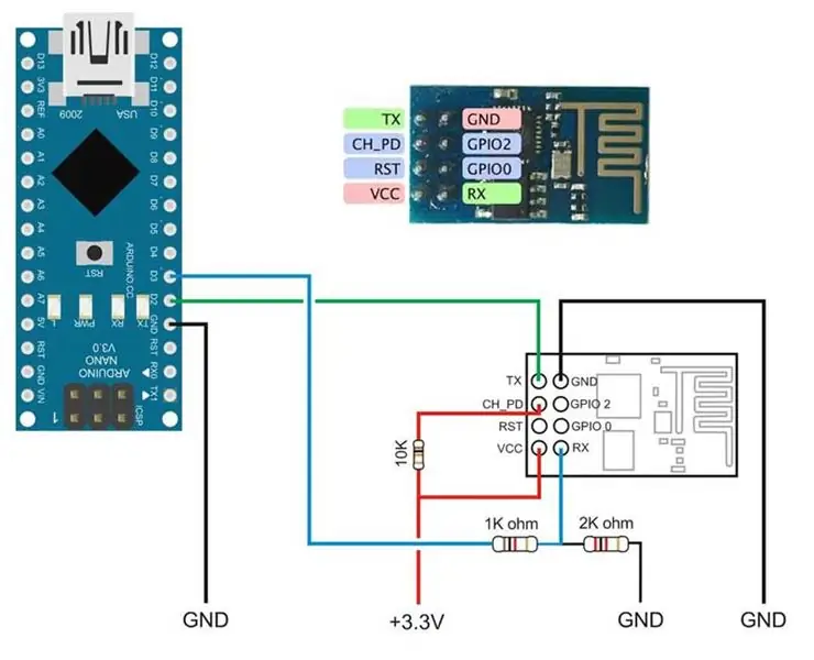 نحوه تنظیم ماژول Wifi ESP8266 با استفاده از Just Arduino IDE را بیاموزید