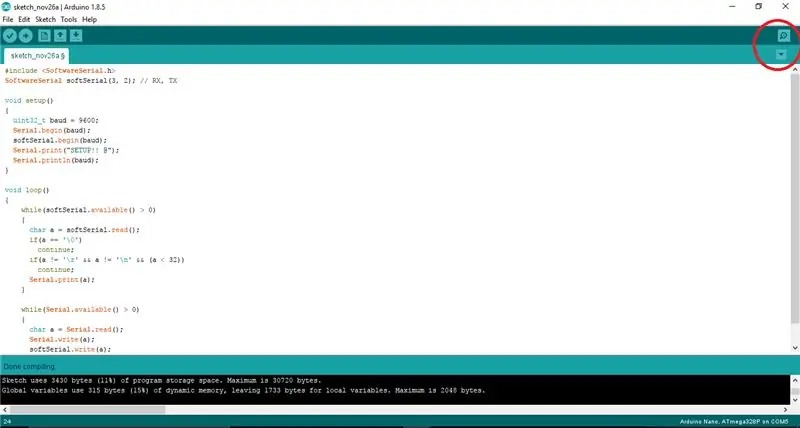 Atidarykite „Arduino IDE“