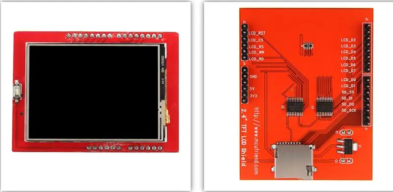 TFT LCD štit 2.4