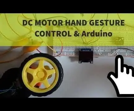 Arduino ашиглан DC MOTOR гарын дохиог хянах хурд ба чиглэл: 8 алхам