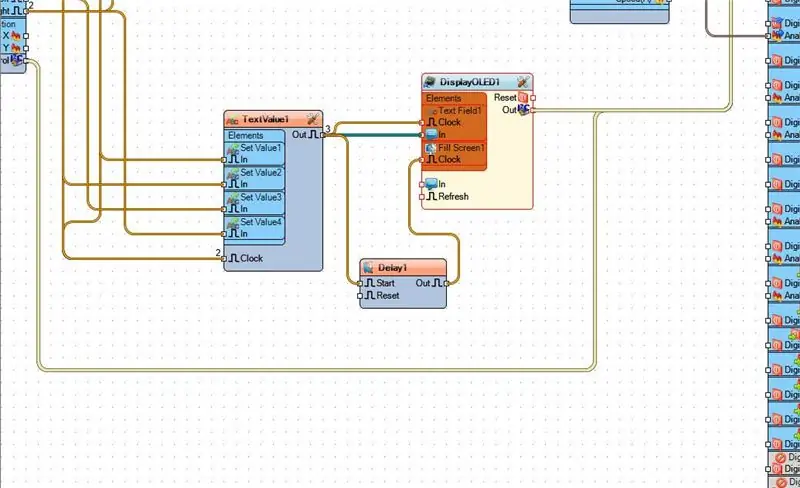 Στο Visuino Connect Components