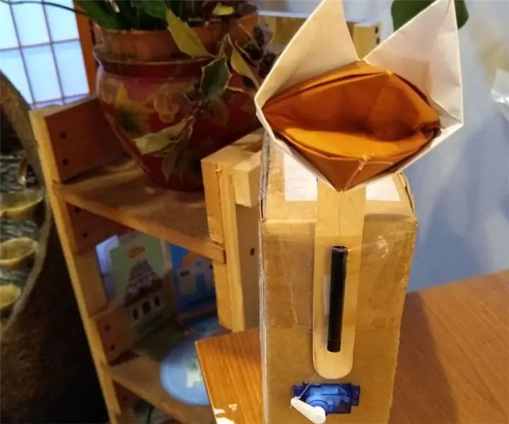 Glasovno animirana origami lutka: 6 koraka