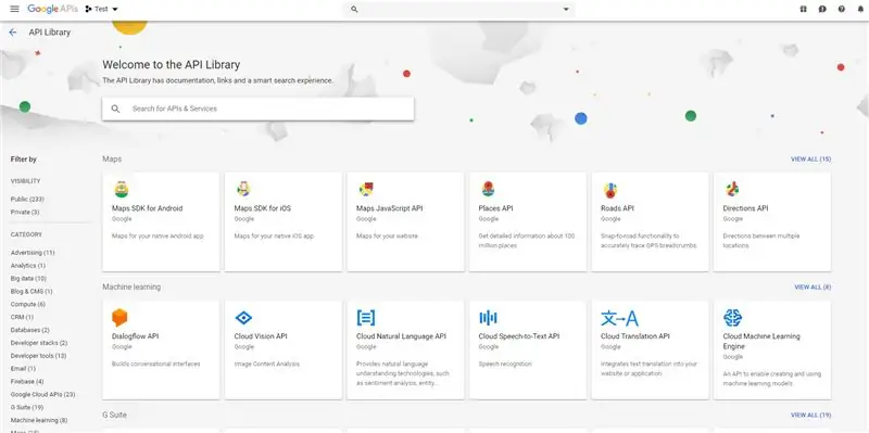 Google API'sı