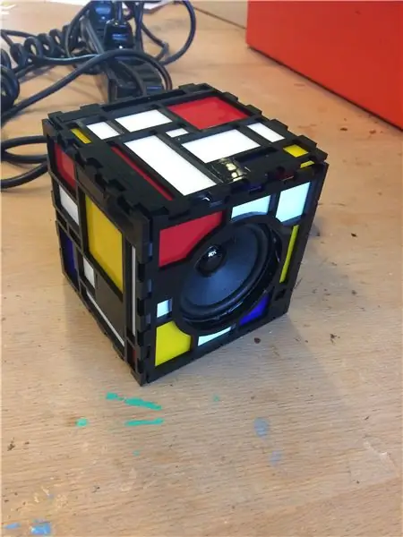 Piet Mondrian Inspired Speaker