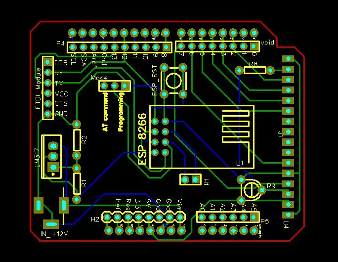 Arduino WiFi-schild met ESP8266