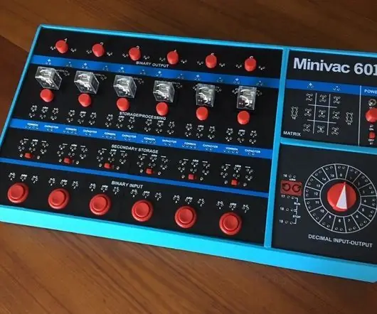 Minivac 601 Replica (Bersyon 0.9): 11 Mga Hakbang (na may Mga Larawan)