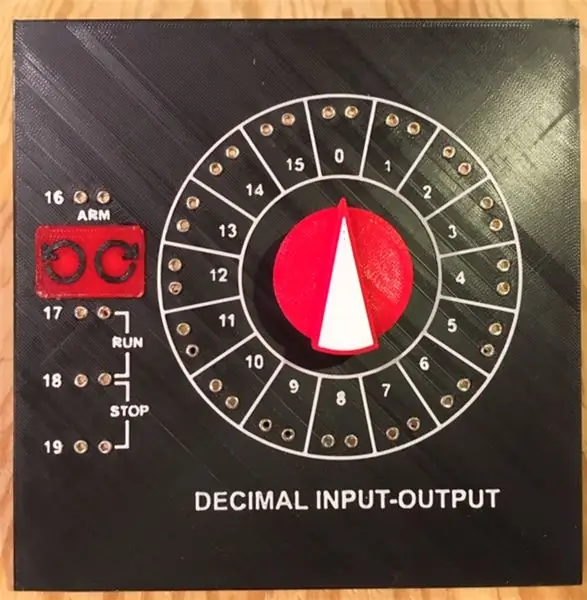 Isi Panel Input-Output Desimal