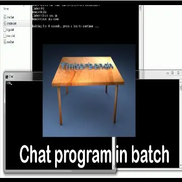 Einfaches Chat-Programm im Batch