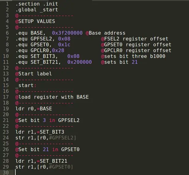 CODE2:Accendi_Led_ON