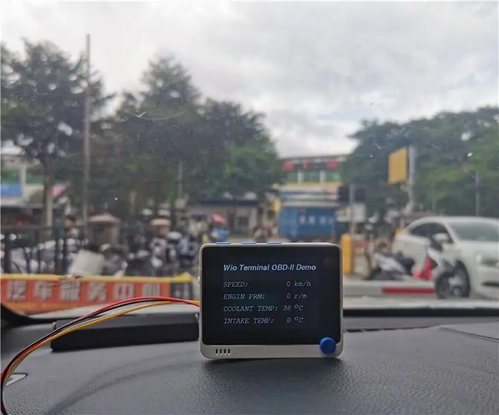 Hacka din bil med Wio -terminal och CAN -buss: 7 steg