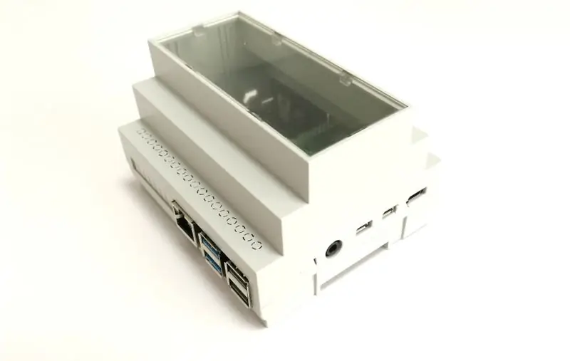 DIN Rail Mount for Raspberry Pi 4