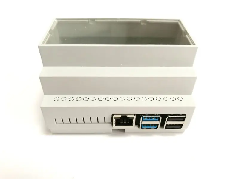 DIN Rail Mount untuk Raspberry Pi 4