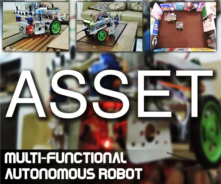 Ang multi-functional Autonomous Robot: 'Asset'