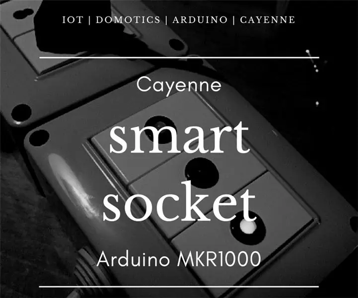 IoT Smart Socket Arduino & Cayenne: 5 ขั้นตอน (พร้อมรูปภาพ)