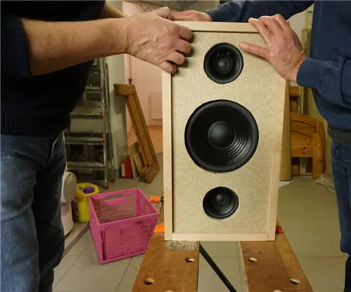 Diy Bluetooth Boombox/hangszóró: 6 lépés