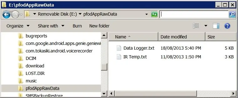 Overførsel af data til din computer og udvidelser til den simple datalogger