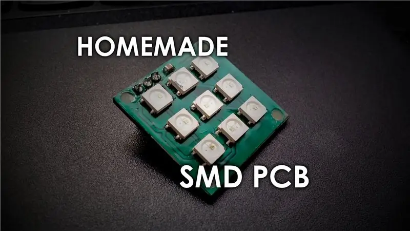 Izrada SMD PCB -a kod kuće (metoda fotootpornosti)