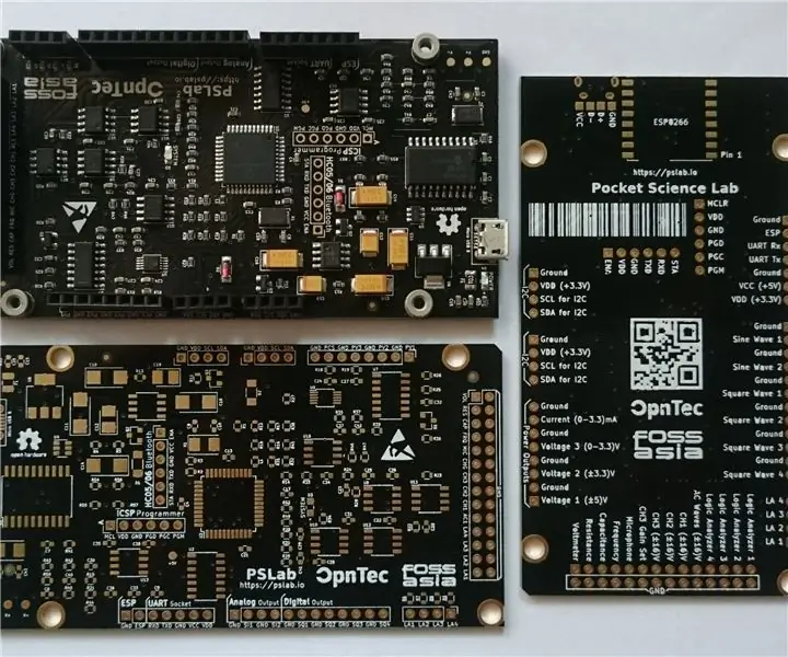 Construint-me un PSLab: 6 passos