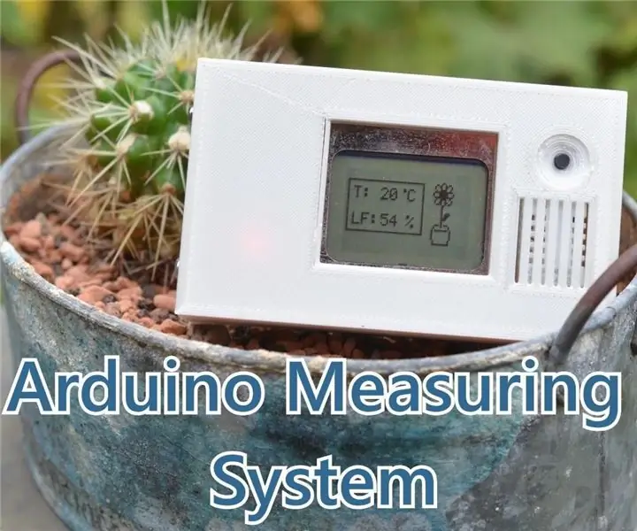 „Arduino“temperatūros ir drėgmės matavimo sistema - Technic Joe: 3 žingsniai