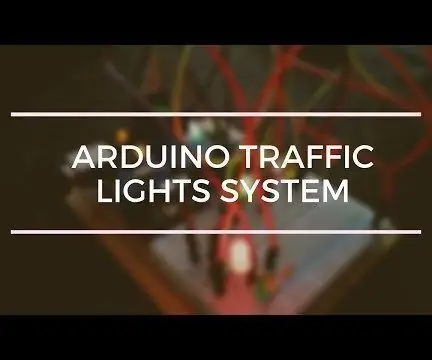 Arduino-aangedreven verkeerslichten maken: 4 stappen