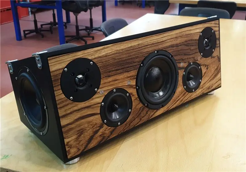 Altavoz Bluetooth Zebrano - Cómo construir bricolaje