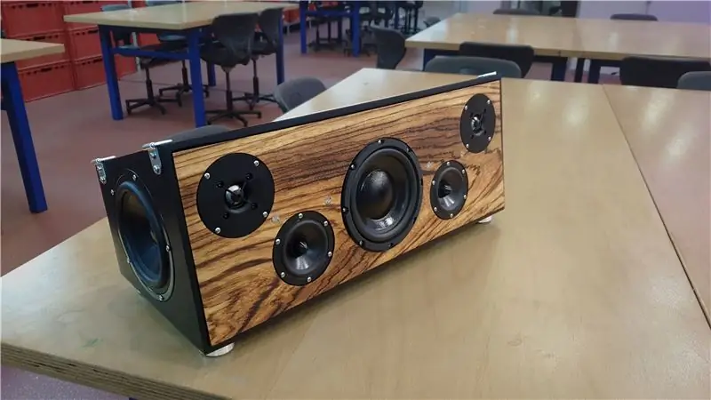 Zvočnik Bluetooth Zebrano - Kako sestaviti DIY