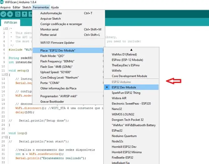 Arduino IDE конфигурациясы (Windows)