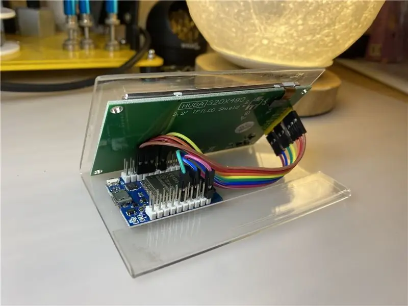 ESP32 + LCD sklop