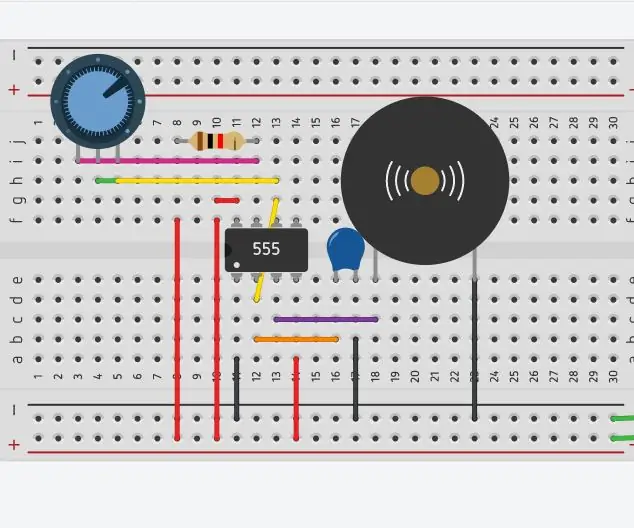 Mzunguko wa umeme wa mbu wa elektroniki: Hatua 3