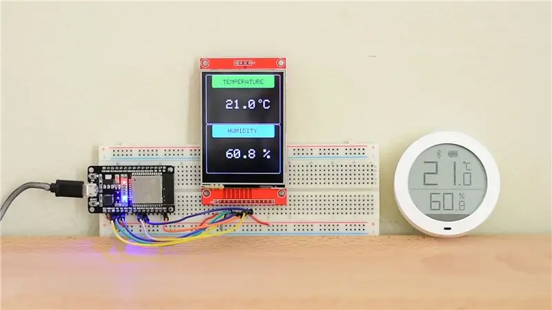 ESP32 Xiaomi Hack - vezeték nélküli adatgyűjtés