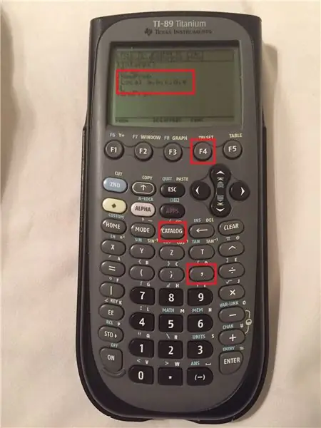 Jak napisać program interpolacji liniowej na TI-89?