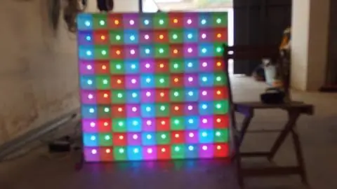 Távoli Big Led Matrix Artnet Raspberry Pi