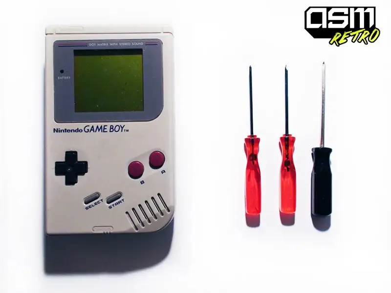 Cara Membongkar Game Boy (DMG)