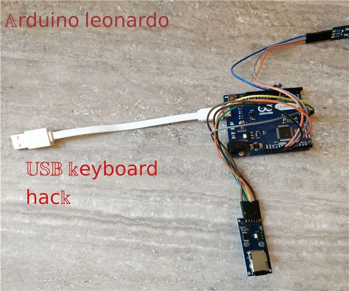 Arduino Keyboard Exploit Demo (HID) ба урьдчилан сэргийлэх: 4 алхам (зурагтай)