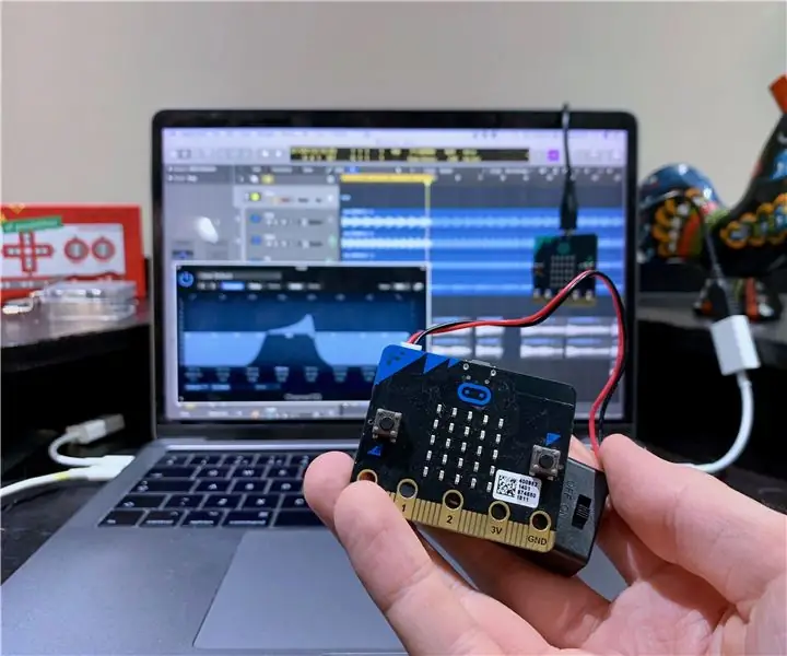 Controlador sem fio Microbit Midi CC: 5 etapas (com imagens)