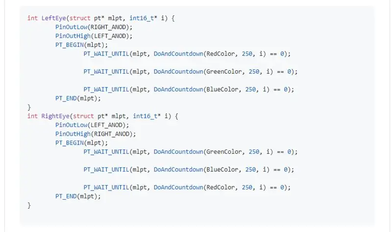 Programação. Rotinas de Protothread