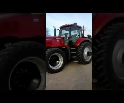 Kaip vairuoti 2008 metų „Case IH Magnum 215“traktorių: 9 žingsniai (su nuotraukomis)