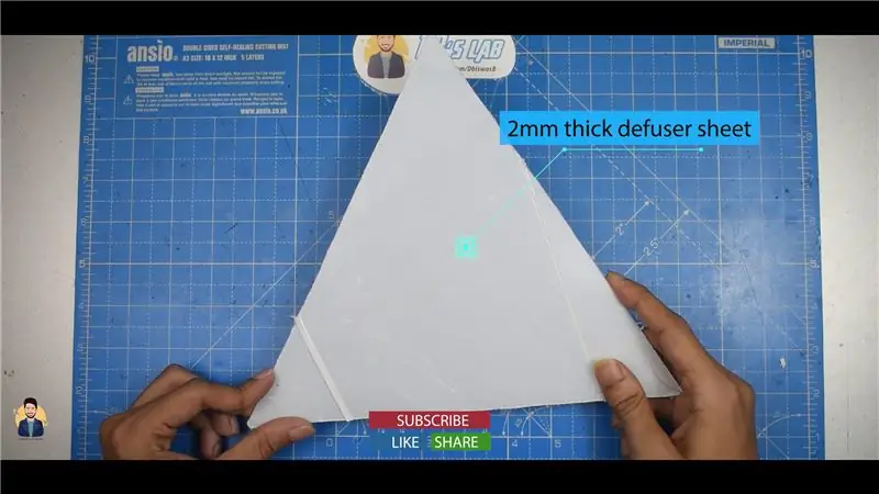 Ligte verdamper (boonste oppervlak)