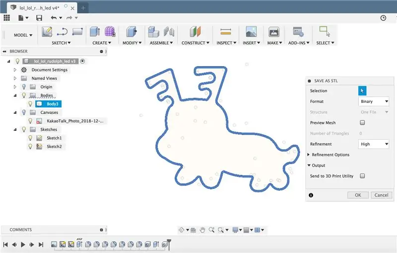 V aplikaci Visuino Set and Connect Components