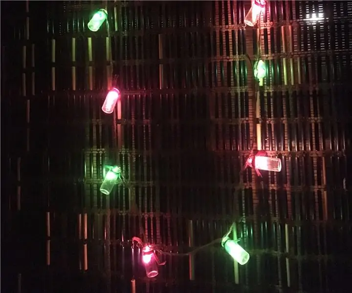 (Зуны) LED String нь баярын (Христийн Мэндэлсний Баярын) LED String!: 5 алхам (зурагтай)