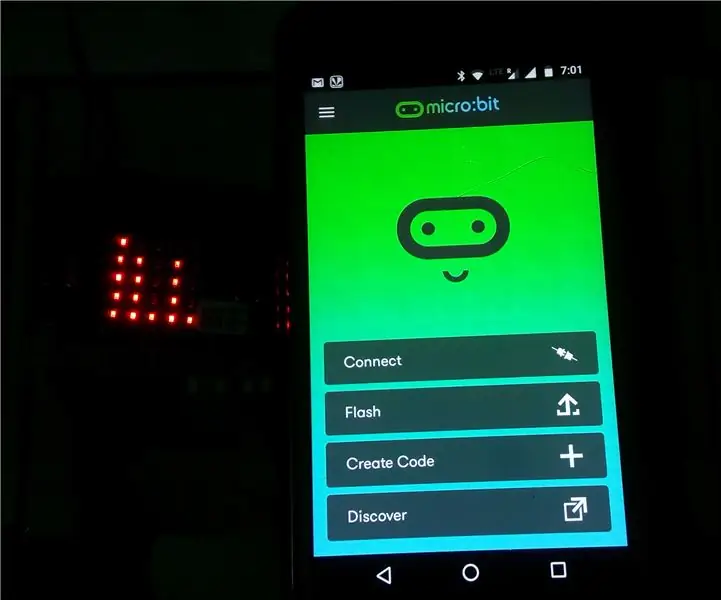 Micro: bit Selfie daljinski: 5 koraka (sa slikama)